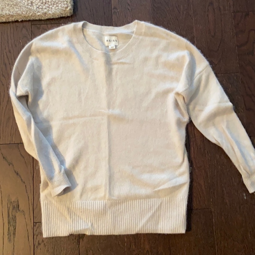 Reiss angora mix sweater